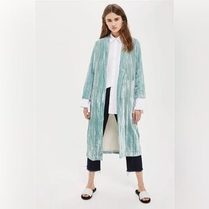 Topshop Velvet Duster